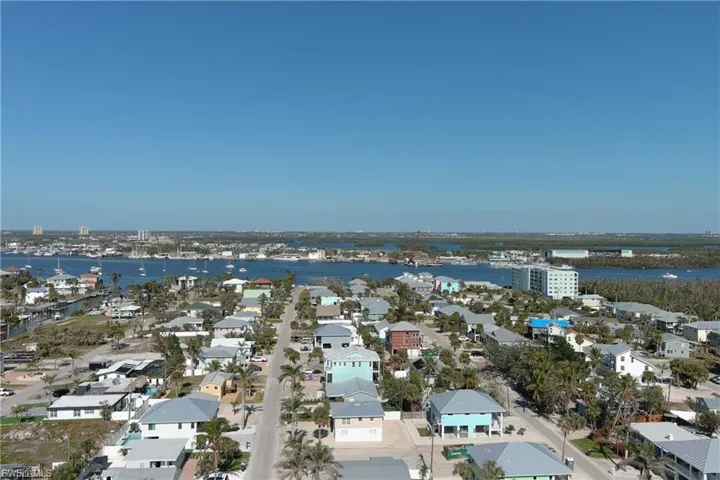Aerial view Estero Bay