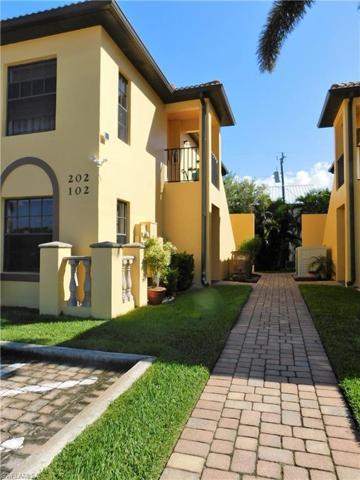 Pavered walkway to 1st floor condo.