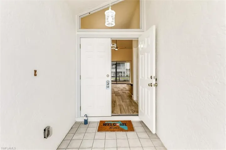 View of exterior entry