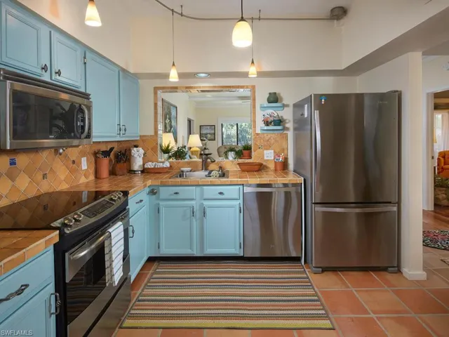 The kitchen is convenient to living/dining room. Entertain with ease!