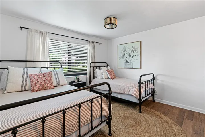 Bedroom featuring hardwood / wood-style floors
