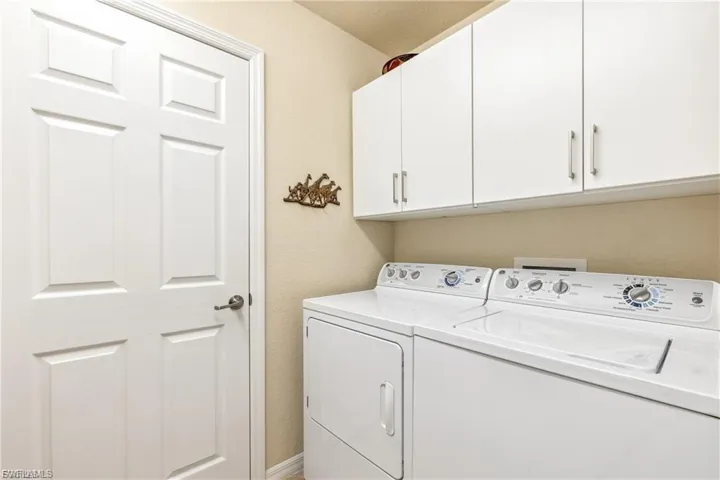 Inhouse laundry room.