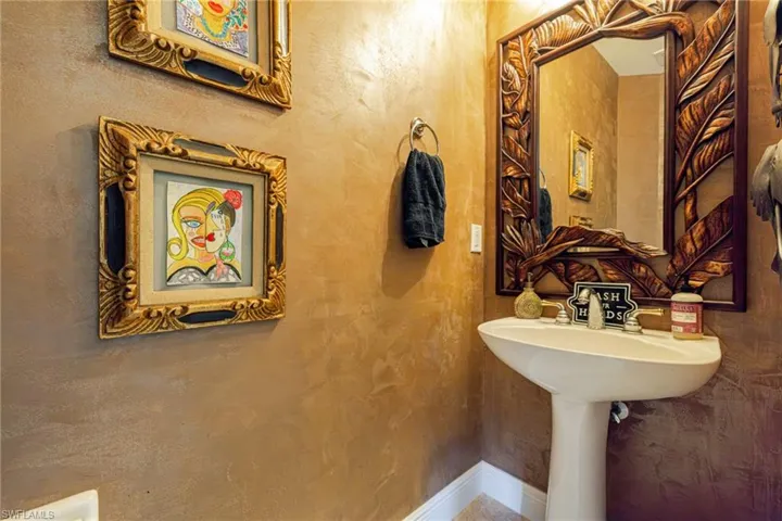 Half bath on main level