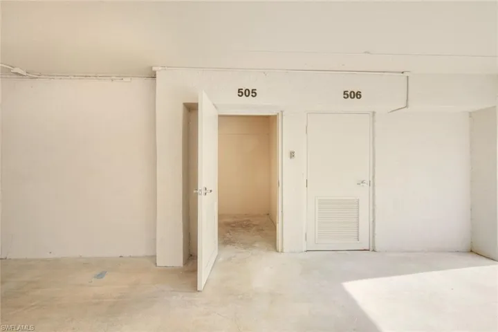 View of exterior entry