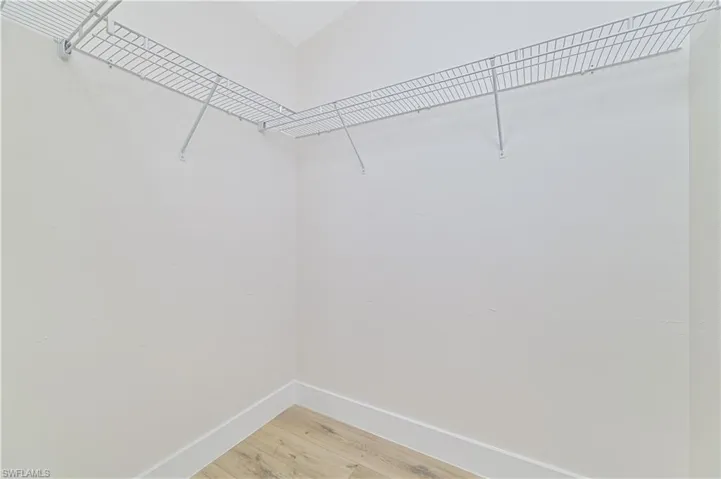 walk in second closet