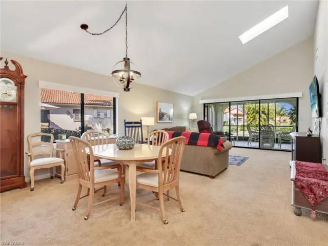 Plenty of space for dining table