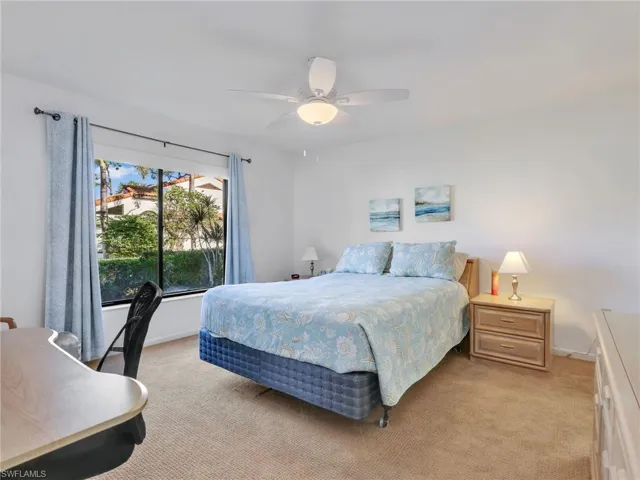Primary bedroom with lake view