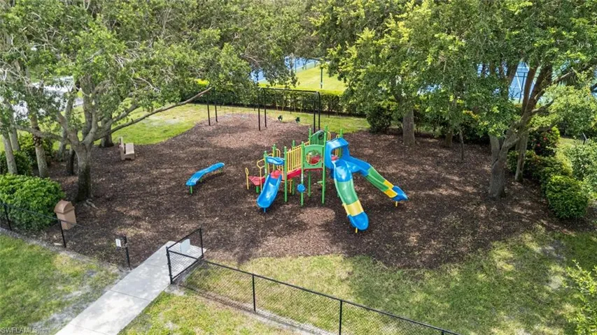 View of community playground
