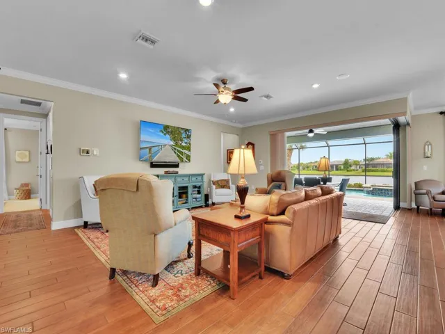 Great Room Design w/ Zero Corner Sliders