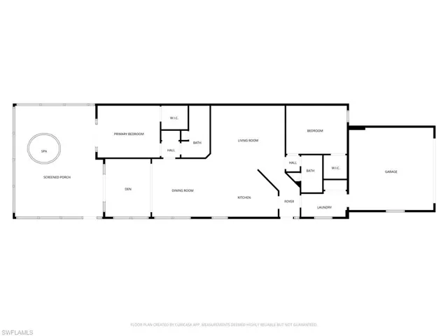 View of home floor plan