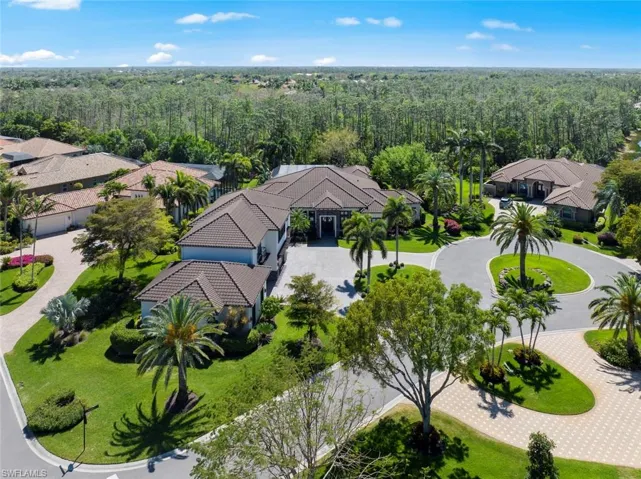 Expansive corner lot on cul-de-sac