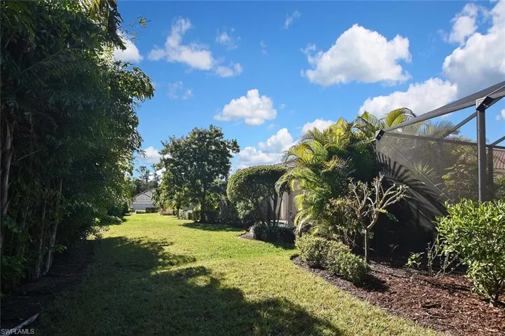 The side of the property