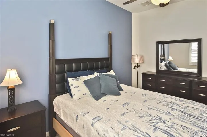 Second Guest Bedroom.  each Guest Bedroom has large walk-in closets