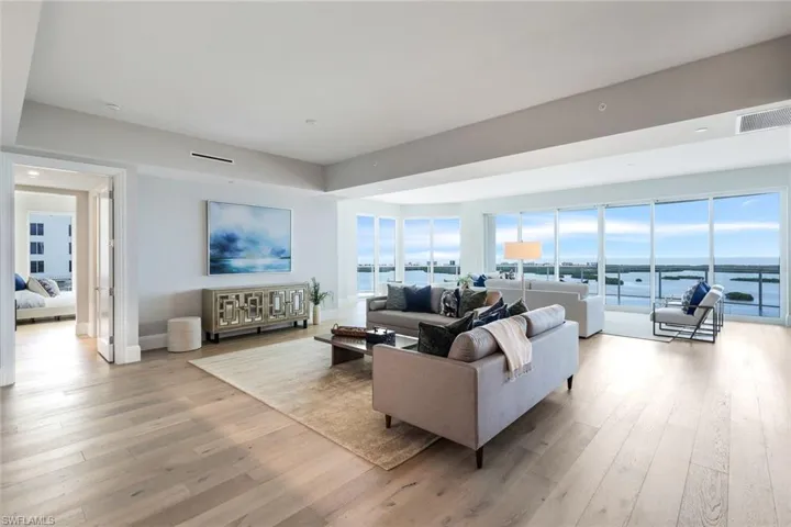 Beautiful Bay & Gulf Views Throughout Great Room