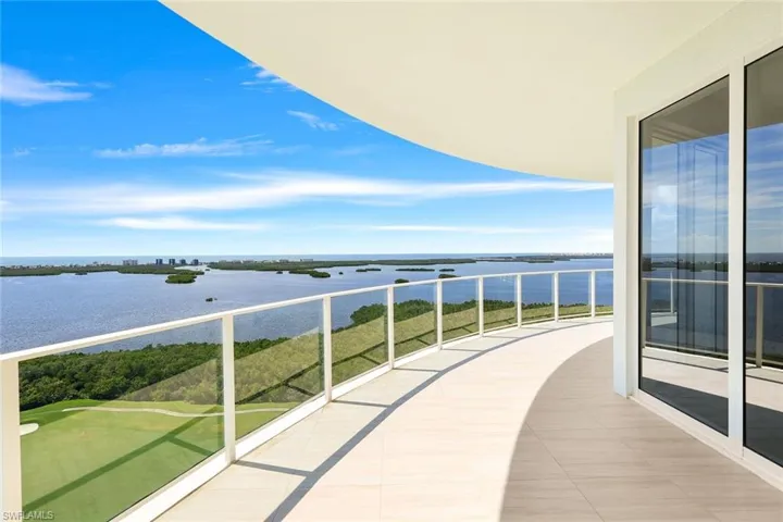 Balcony overlooking Estero Bay