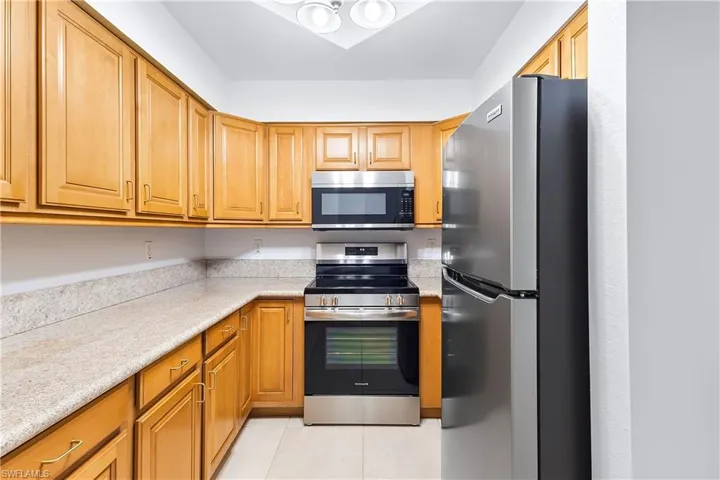 Granite countertops.