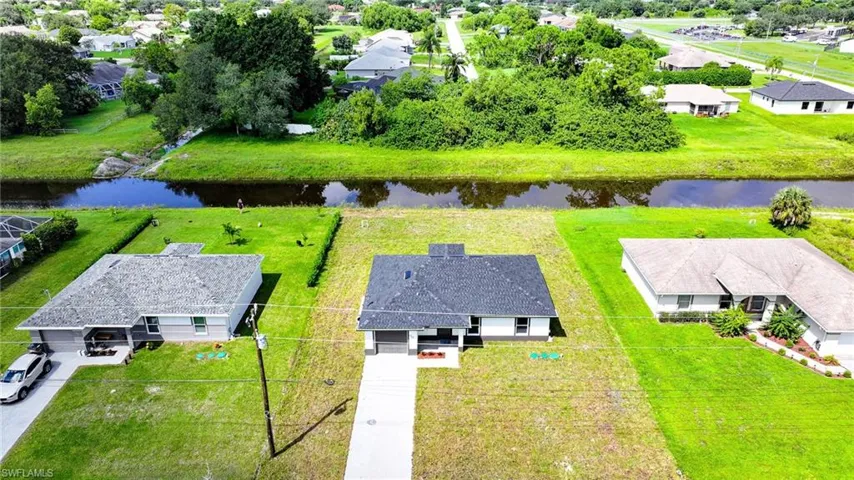 Front View Of House & Canal!
