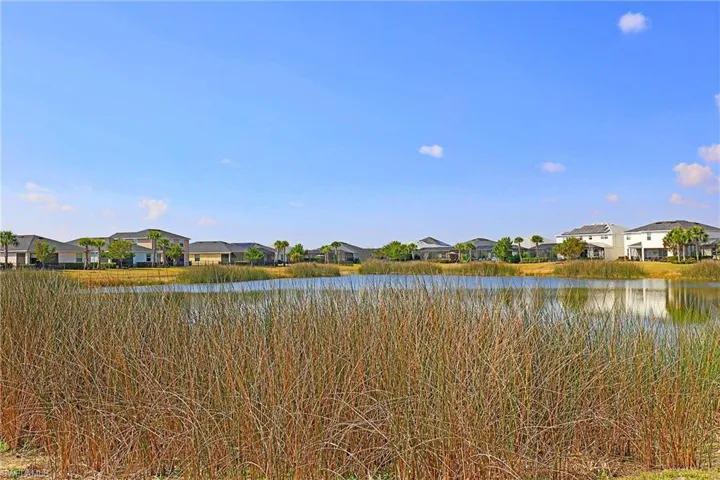 Water view with nearby suburban area