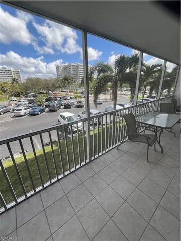 Balcony with a sunroom