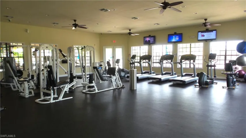 View of exercise room