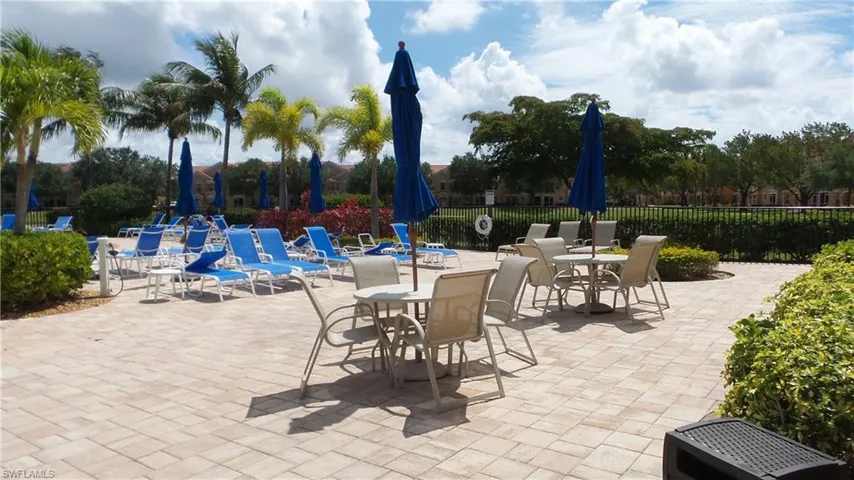 View of pool