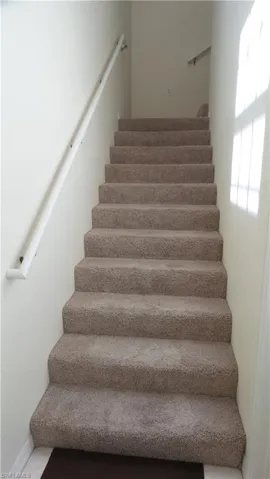 View of stairway