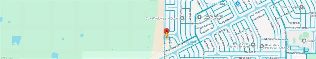 Location Map. Illustrating the property's geographical placement within a street network