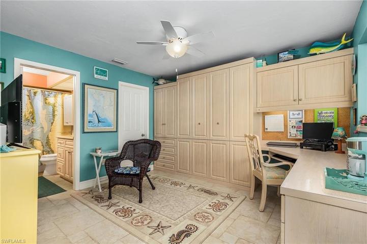 Bedroom two with Murphy Bed closed.