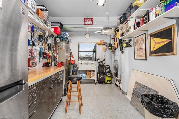 Huge storage room below