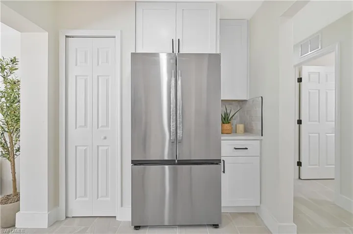 pantry and fridge section