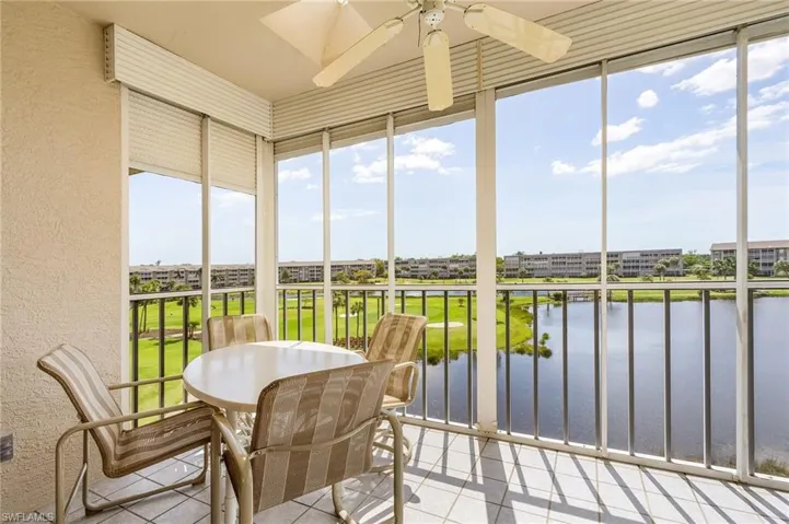 The water and golf course view goes on F O R E V E R!
