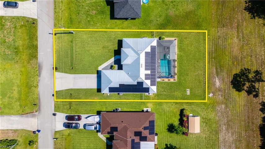 View of aerial view