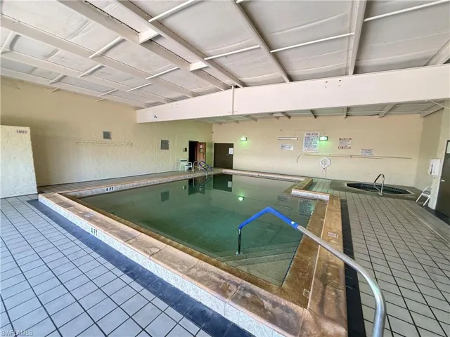 View of indoor pool