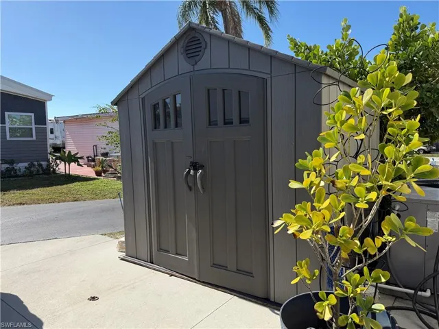 View of shed