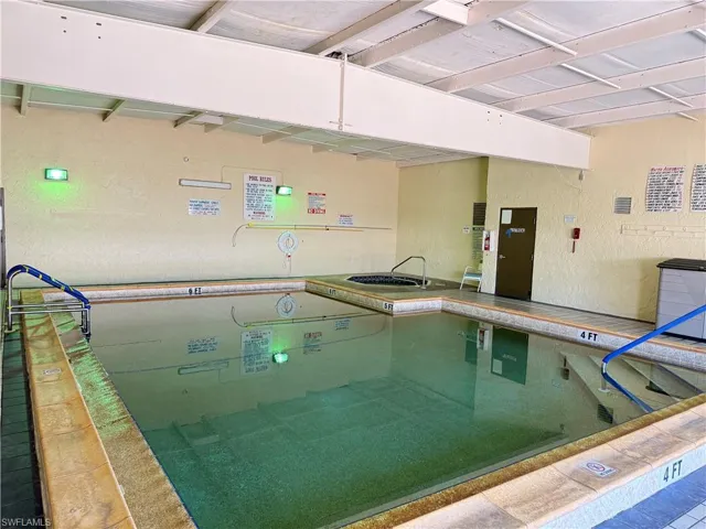 View of indoor community pool