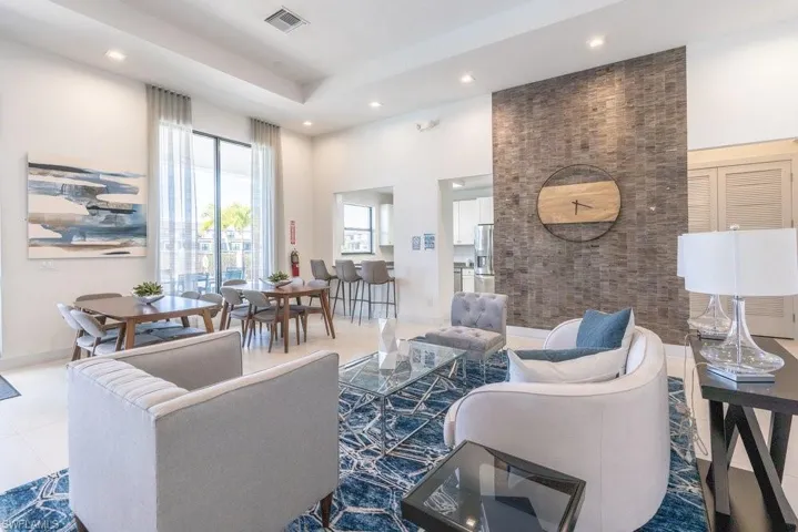 Clubhouse recreation room