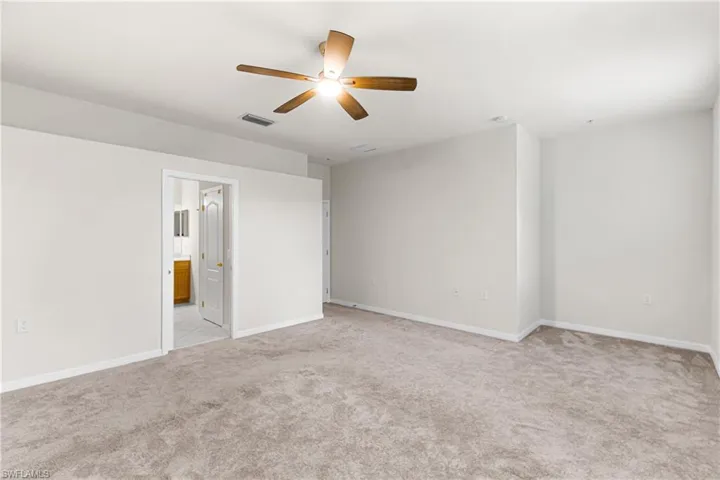 main bedroom with nook for a desk!