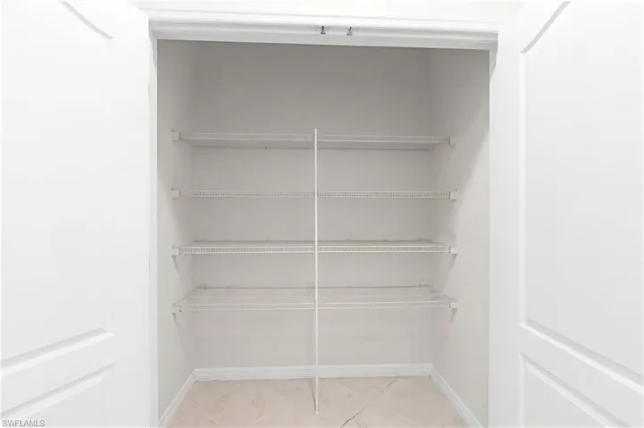 double door pantry