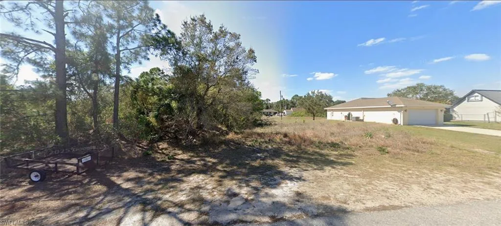 View of undeveloped land