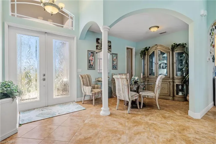 Beautiful double door entry!