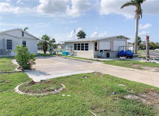 Front of lot