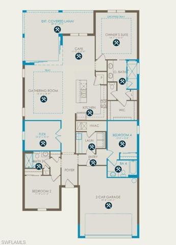 Floor plan for this home