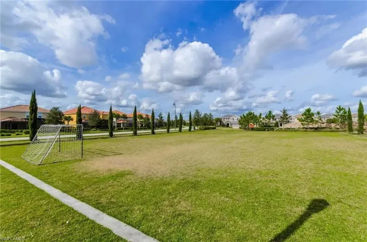 Surrounding community featuring an area for sports and a residential view