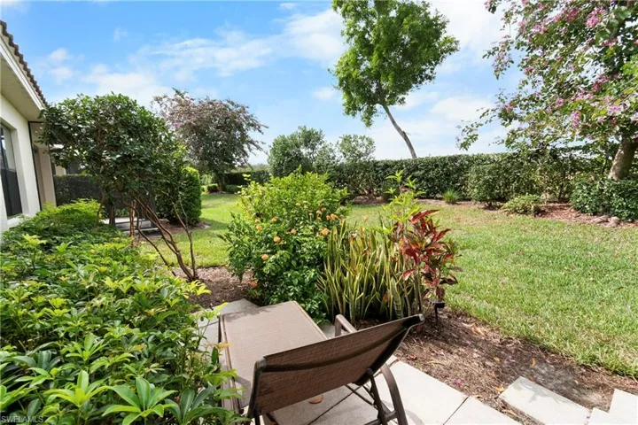 Very Private back yard