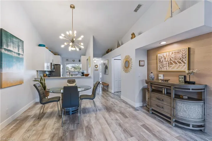 Main living and dining area