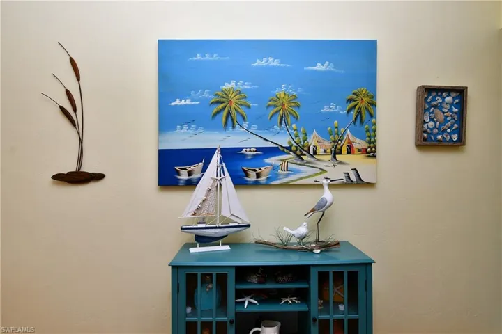 View of room details