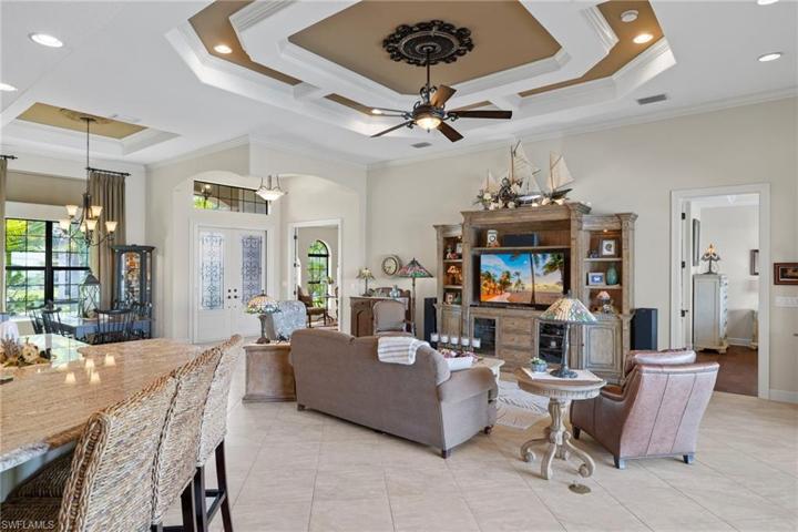 View from the kitchen to the living area!