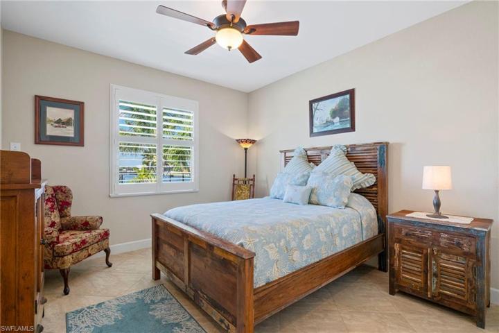 Guest bedroom # 1 is located in its own wing with lots of privacy!  Plenty of room for large furniture and lots of closet space!