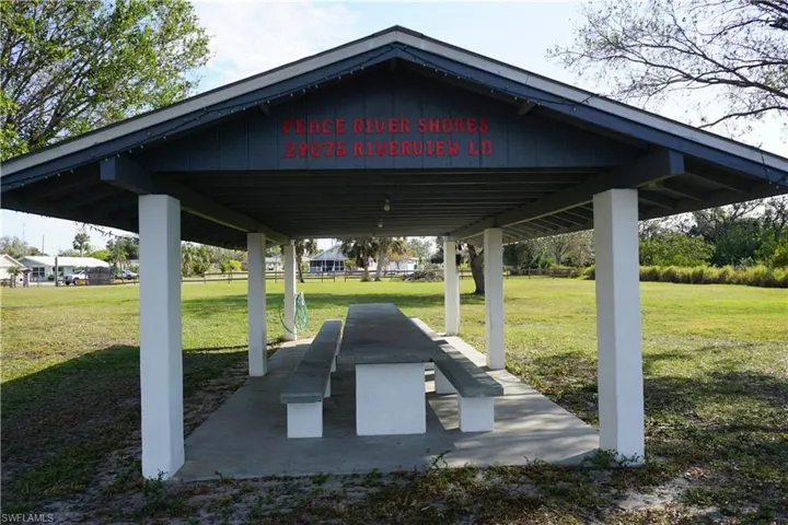 Community picnic pavillion for members