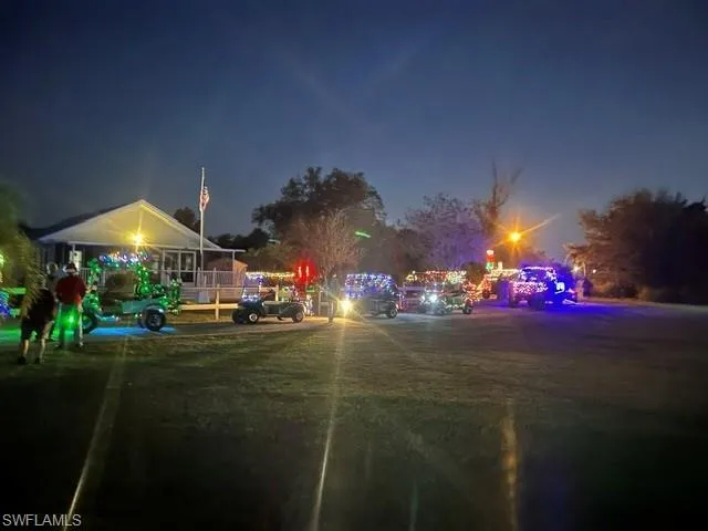 Annual Christmas golf cart parades
